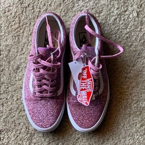 Glitter Pink Vans